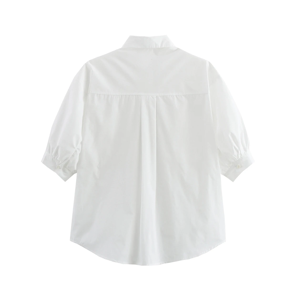 SLTNX Simple Style Commuter Fashion Short-sleeved Shirt for Women in Summer 2026 New Design Joker Casual Shirt