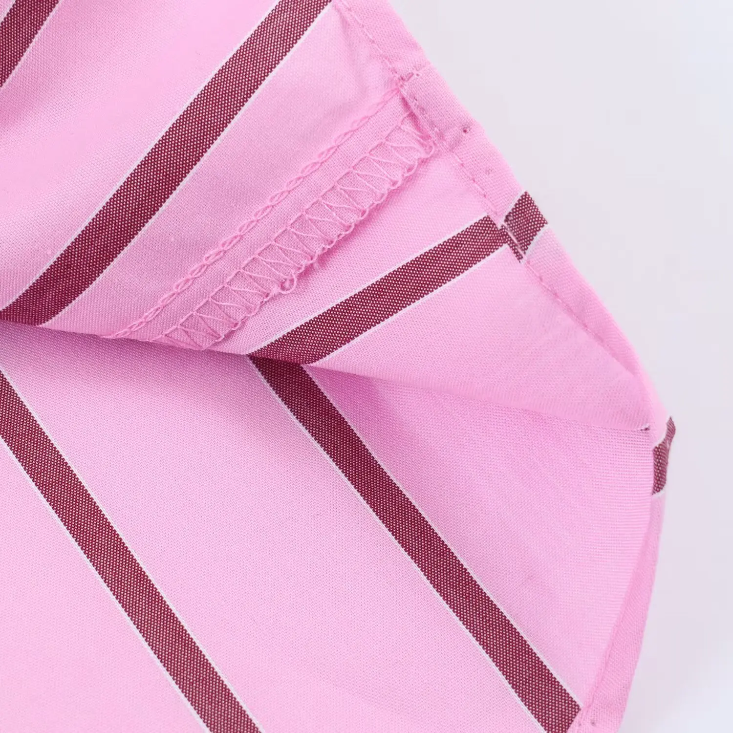 Spring Women's Casual Stripes Pink Shirts Trendy Vacation Buttons Lapel Shirts New 2026 Summer Fashion Female Streetwear