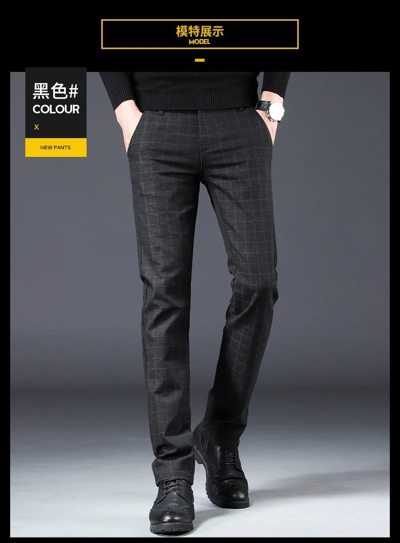 Men's Casual Pants Spring Summer New Cotton Linen Trousers Overalls Business Slim Fit Straight Pants Daily All-match Men's Pants