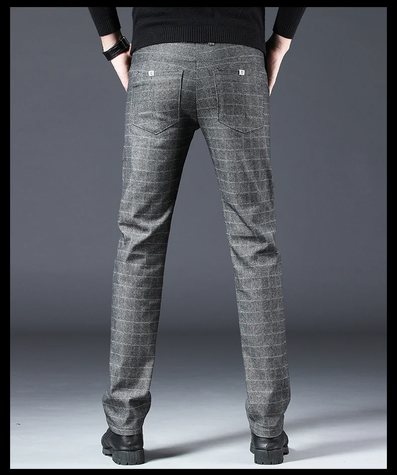 Men's Casual Pants Spring Summer New Cotton Linen Trousers Overalls Business Slim Fit Straight Pants Daily All-match Men's Pants