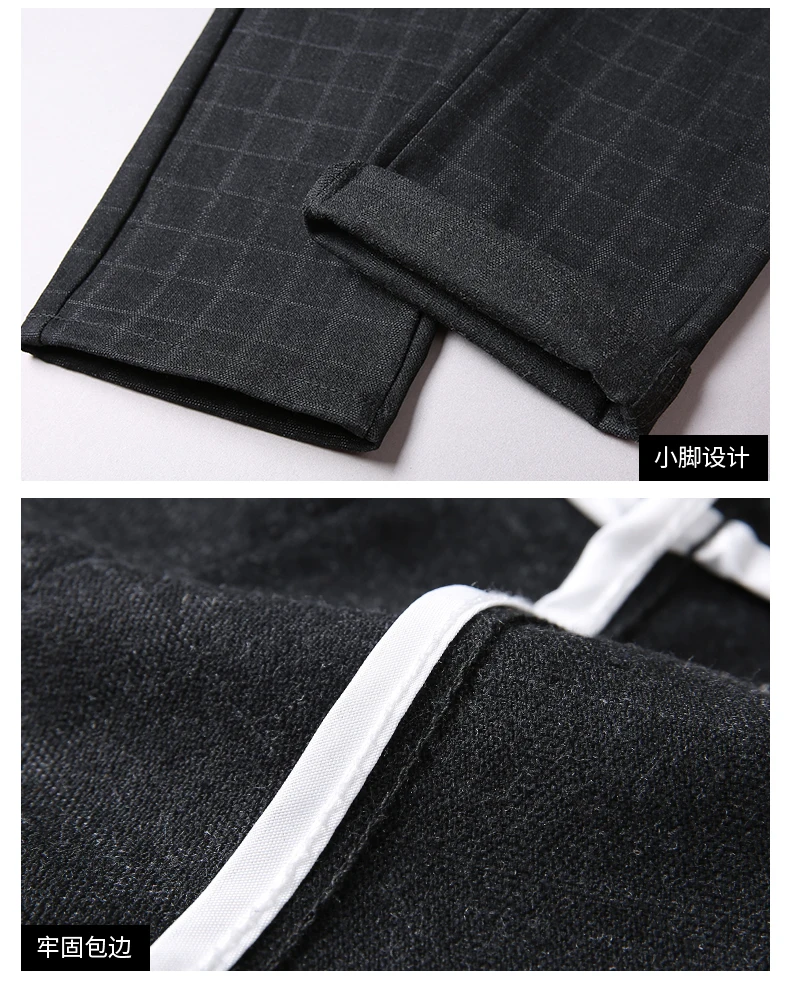 Men's Casual Pants Spring Summer New Cotton Linen Trousers Overalls Business Slim Fit Straight Pants Daily All-match Men's Pants