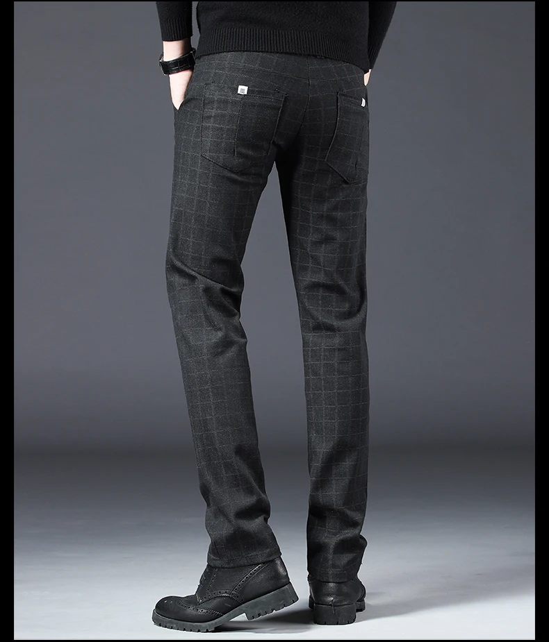 Men's Casual Pants Spring Summer New Cotton Linen Trousers Overalls Business Slim Fit Straight Pants Daily All-match Men's Pants