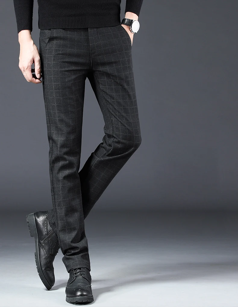 Men's Casual Pants Spring Summer New Cotton Linen Trousers Overalls Business Slim Fit Straight Pants Daily All-match Men's Pants