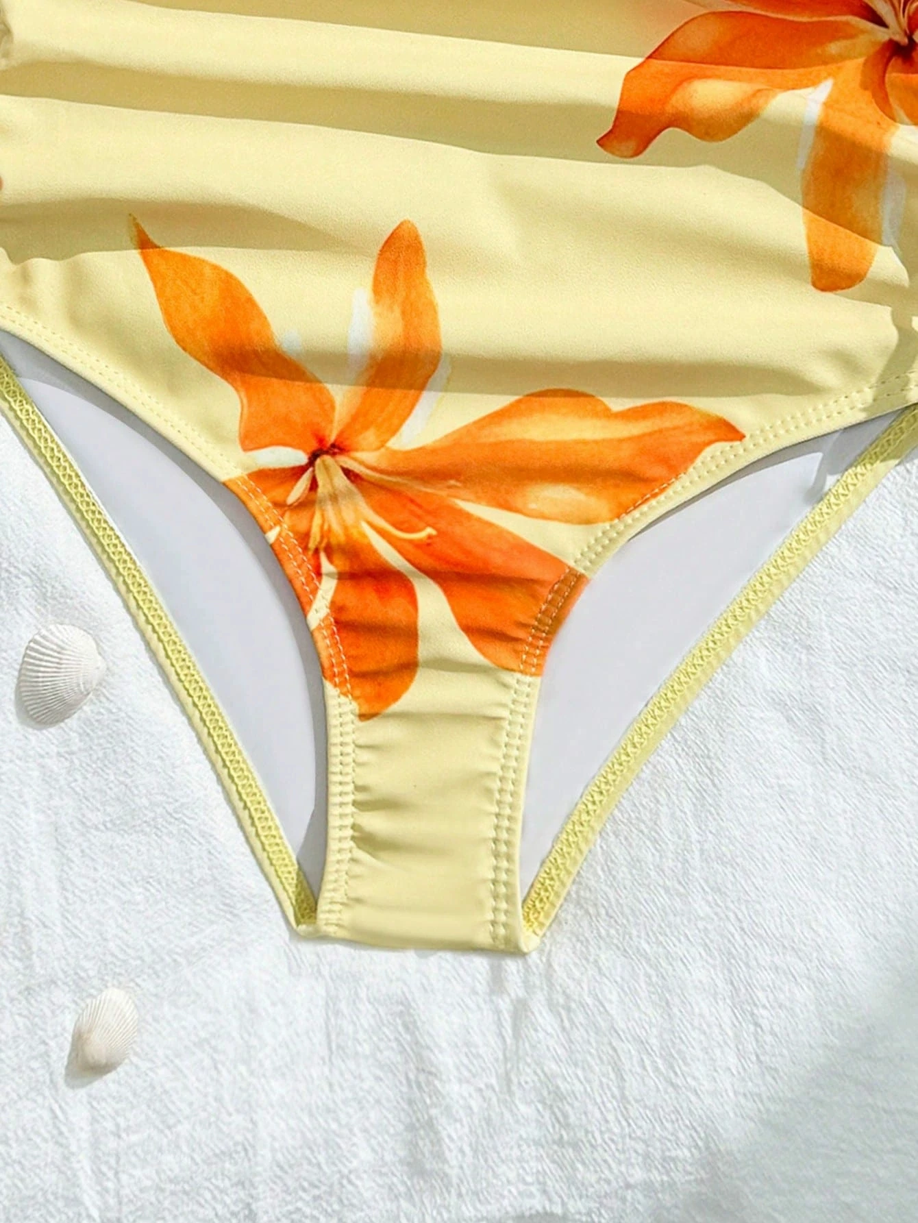 2026 Teen Girls' One Piece Swimsuit with Flower Print Cute Baby Girl's Swimwear For Vacation and Outings Junior Bathing Suit