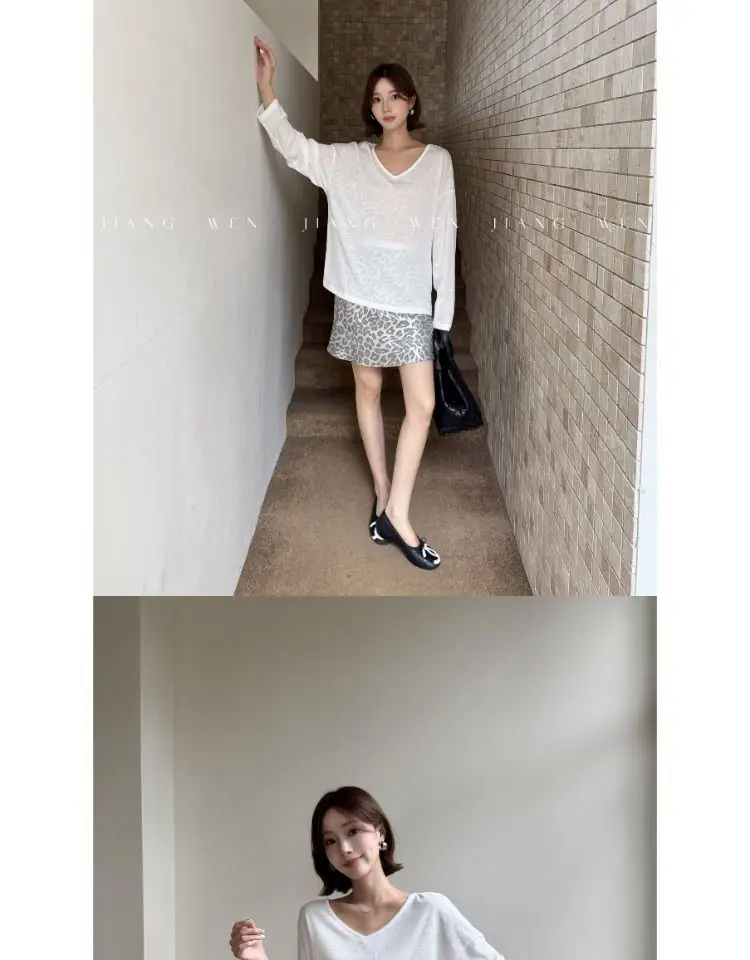 Leopard Printed Skirt Women's Elegant High Waist Office Silver A-Line Chic Skirt Female Evening Party Ladies Fashion Short Skirt