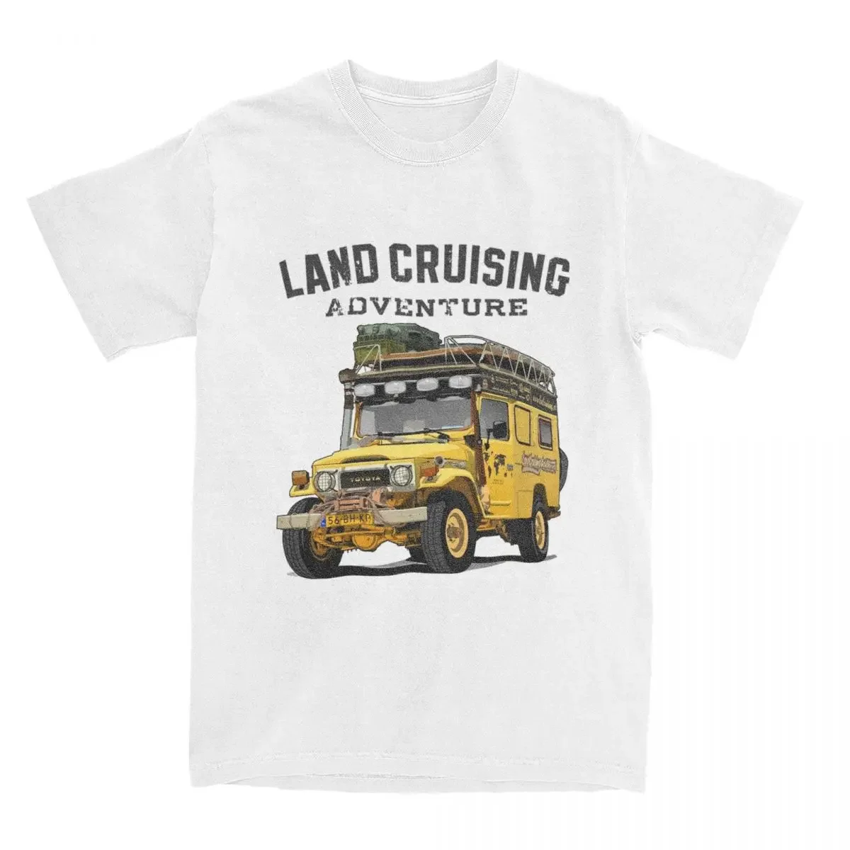 Summer Best-selling Off-road 80 Model Land Cruiser Men's T-shirt. Land Cruising Fj80 Super Off-road Travel Clothing T-shirt.