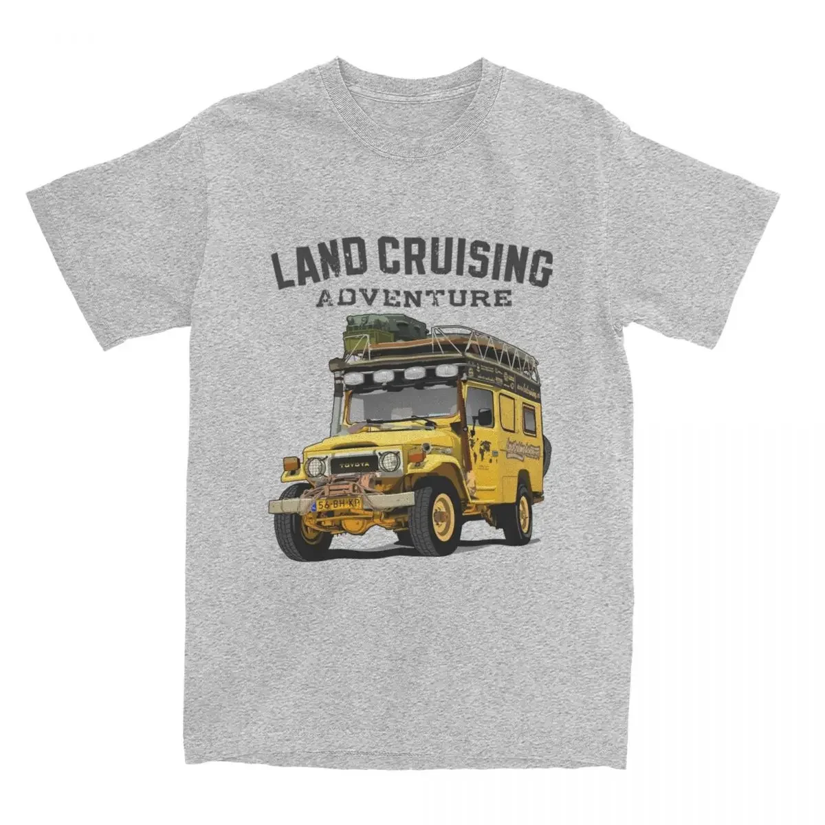 Summer Best-selling Off-road 80 Model Land Cruiser Men's T-shirt. Land Cruising Fj80 Super Off-road Travel Clothing T-shirt.
