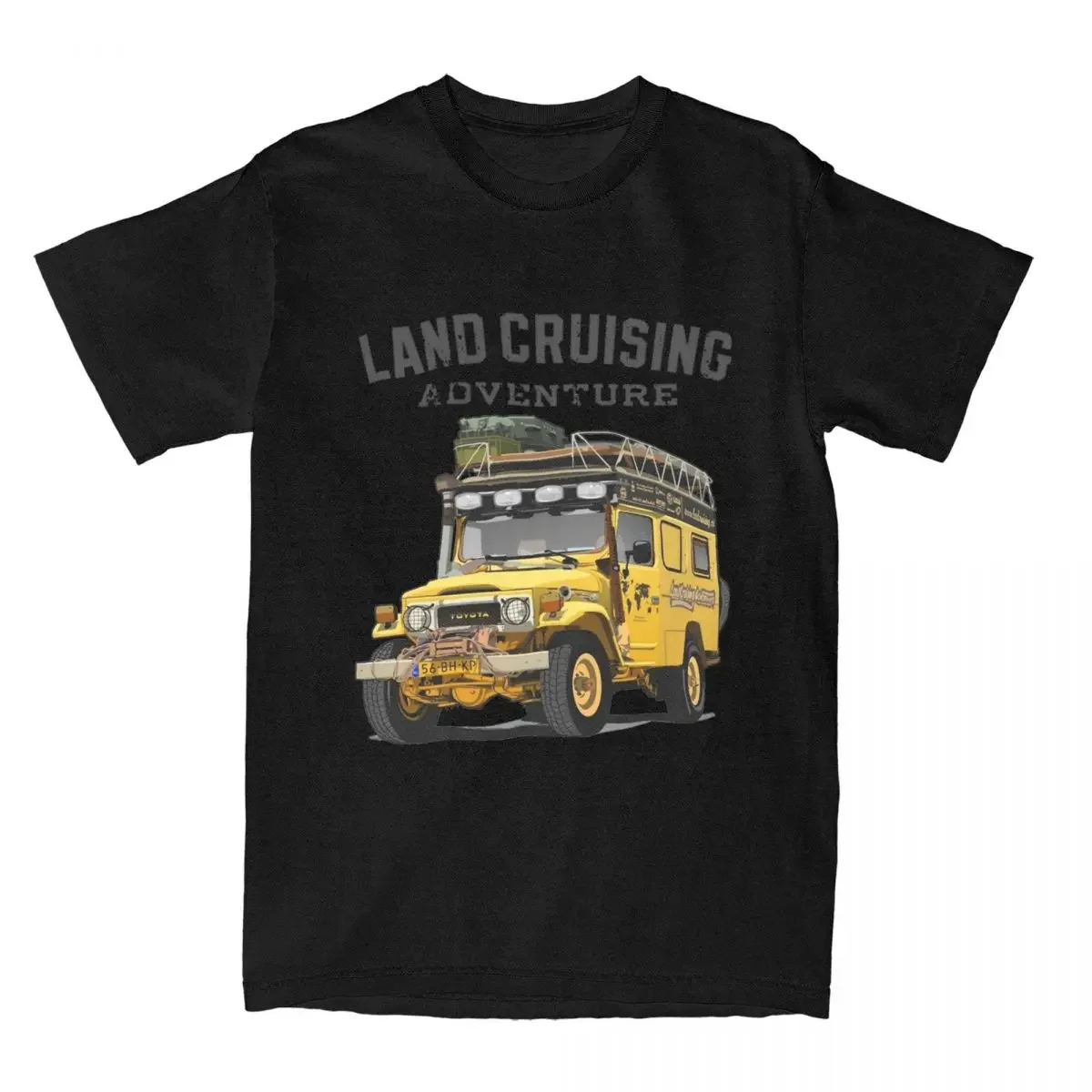 Summer Best-selling Off-road 80 Model Land Cruiser Men's T-shirt. Land Cruising Fj80 Super Off-road Travel Clothing T-shirt.