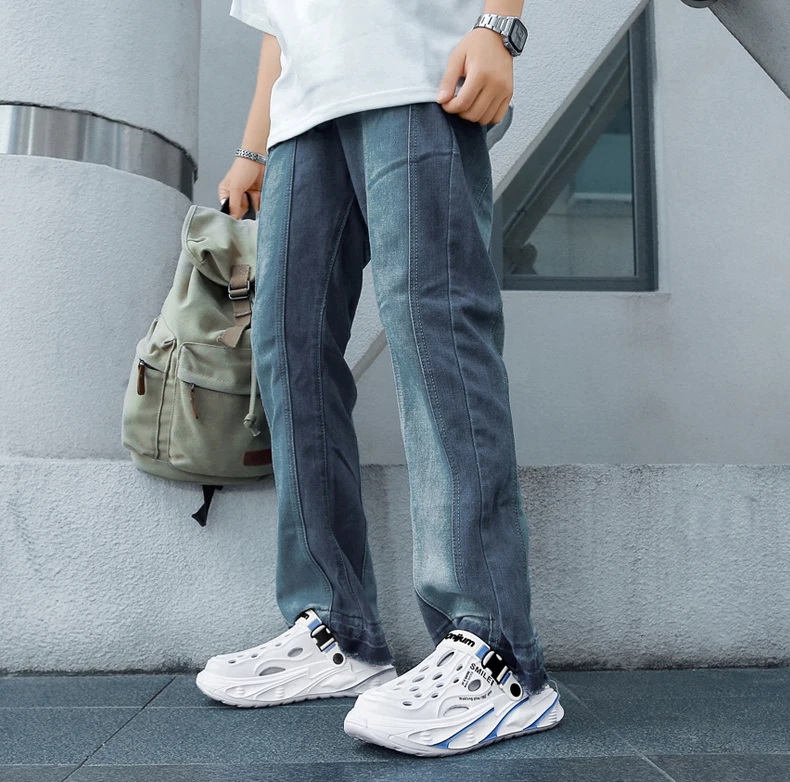 Men's Slippers Summer Outdoor Sandals Clogs Home Garden Shoes for Men Beach Slippers Soft Bottom Baotou Clogs Slippers