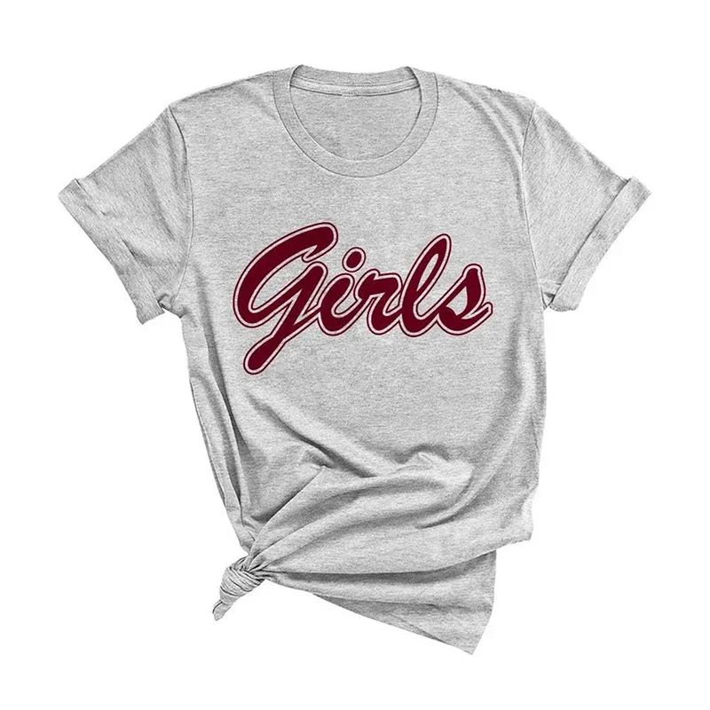 Rachel Green Girls T-Shirt Women Female Friends Tv Show Retro Vintage 90s 2000s Shirt Streetwear Lady Girl Top Aesthetic Clothes