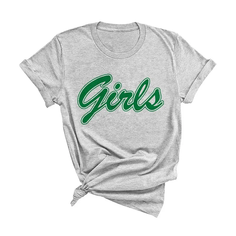 Rachel Green Girls T-Shirt Women Female Friends Tv Show Retro Vintage 90s 2000s Shirt Streetwear Lady Girl Top Aesthetic Clothes