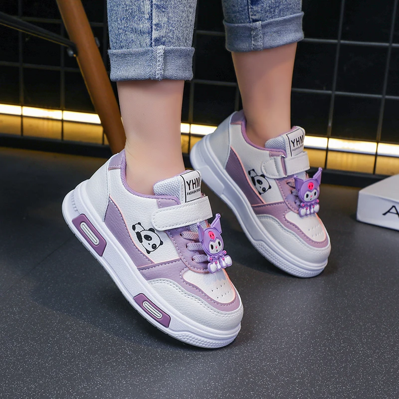 Children's Cute Melody Casual Board Shoes Girl's Cartoon Sneakers Spring and Autumn New  Soft Sole Shoes