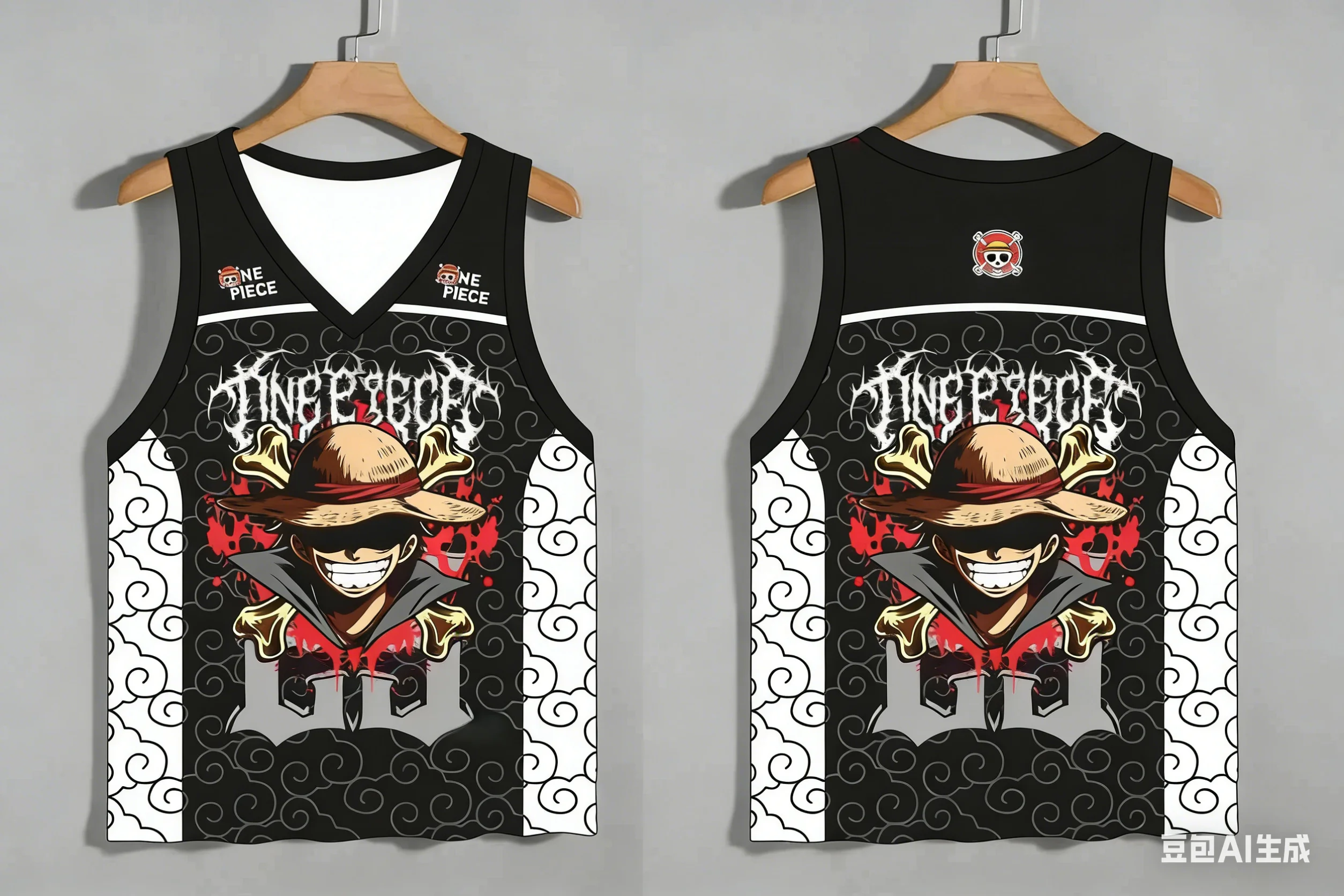 Adult and Children 'One Piece' Multi-character 3D Printed Sports Casual Anime Vest, Pairs Very Well with Pants or Shorts