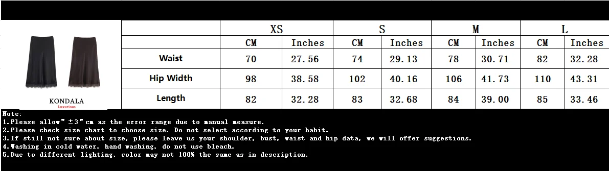 KONDALA Vintage Chic Satin Women Long Lace Skirts High Waist Straight Midi Party Skirt Fashion 2026 Spring Summer Elegant Skirt