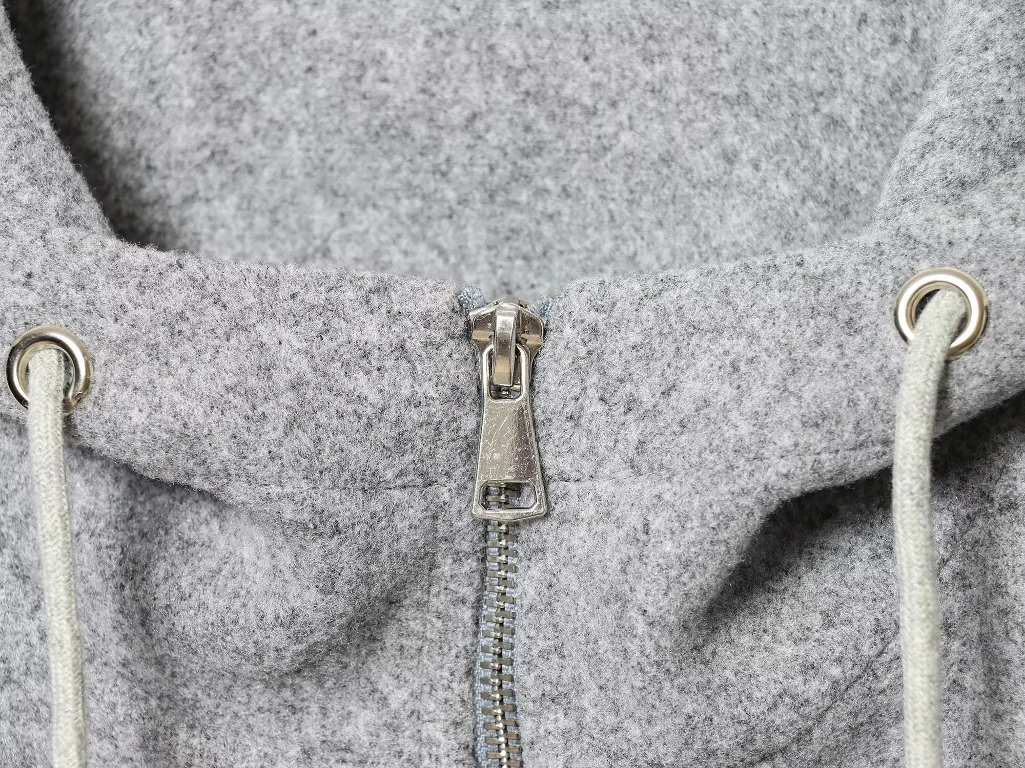 Women Fashion Loose Drawstring Zipper Hooded Jacket Female High Street Casual Long-Sleeved Solid Pockets Jacket