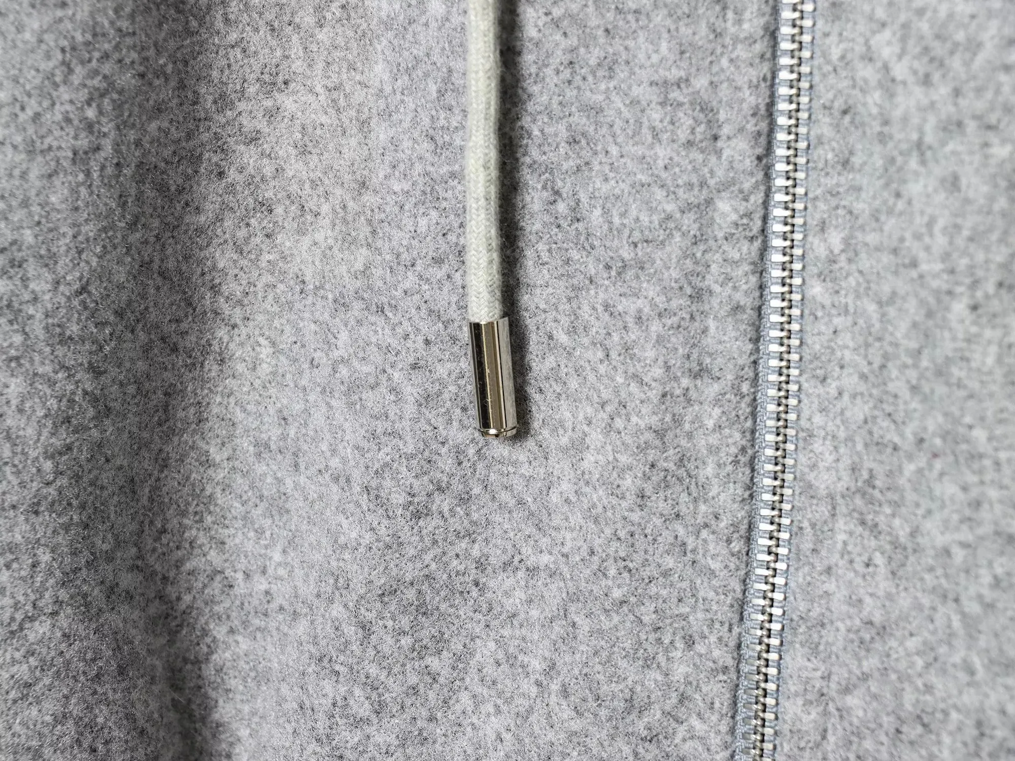 Women Fashion Loose Drawstring Zipper Hooded Jacket Female High Street Casual Long-Sleeved Solid Pockets Jacket