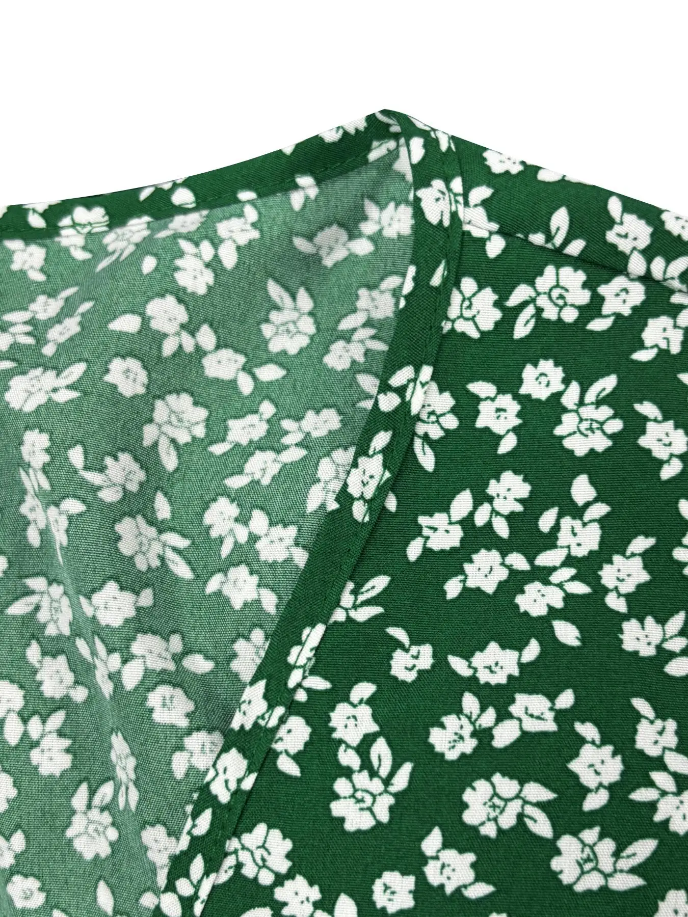 Plus Size Floral Print V Neck Dress, Casual Fashion Dress for Daily Outdoor Wear, Women Plus Clothing for All Seasons