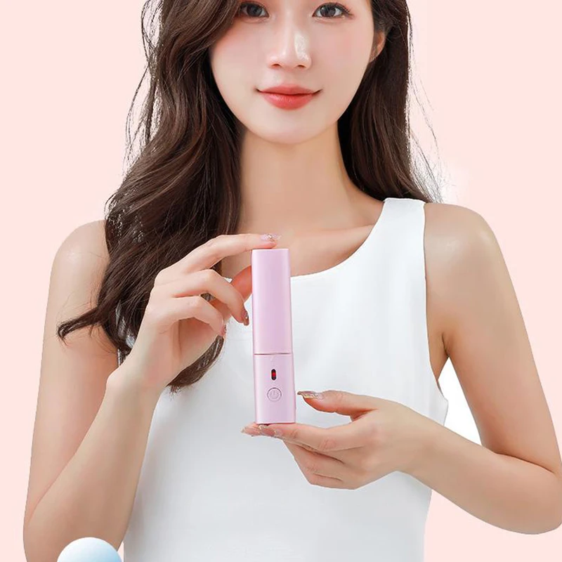 Portable Mini Cute USB Straight Hair Stick Hair Straightener Dormitory Small Power Splint Fluffy Bangs Straight Hair Curling