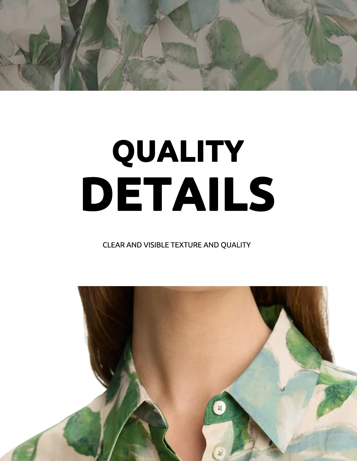 Women's Fashionable Casual Printed Long Sleeved Office Shirt