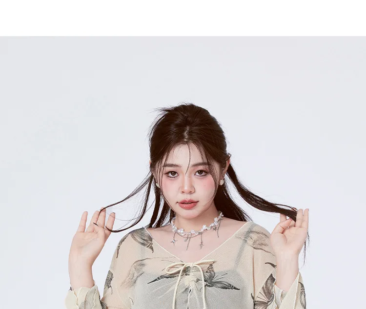 New Plus Size Swimsuit for Women Conservative and Slightly Chubby Butterfly Style Popular Slimming Swimsuit Fashion Long Sleeved