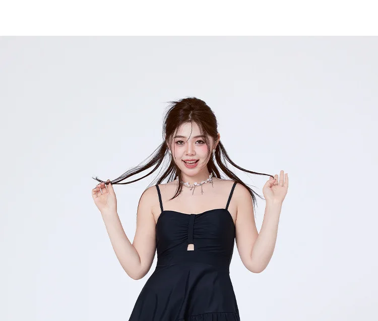 New Plus Size Swimsuit for Women Conservative and Slightly Chubby Butterfly Style Popular Slimming Swimsuit Fashion Long Sleeved