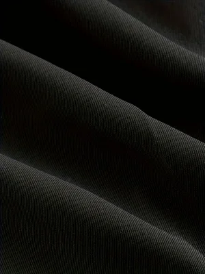 2026 Spring New Collection Black and White Contrast Waistband Wide-Leg Suit Pants Asymmetrical Striped High-Waist Straight-Leg Pants Plus Size Women's Workwear Office Outfit