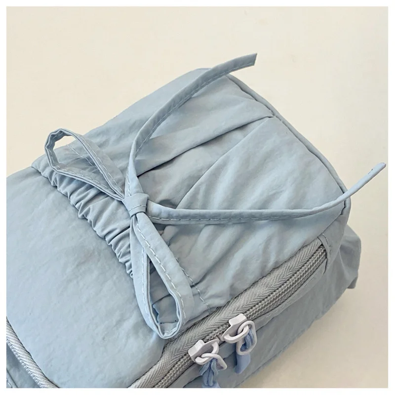 Outdoor Women's Small Bowknot Crossbody Bag Knot Mobile Phone Pouch Single Shoulder Bag Commuting Thermal Water Bottle Bag