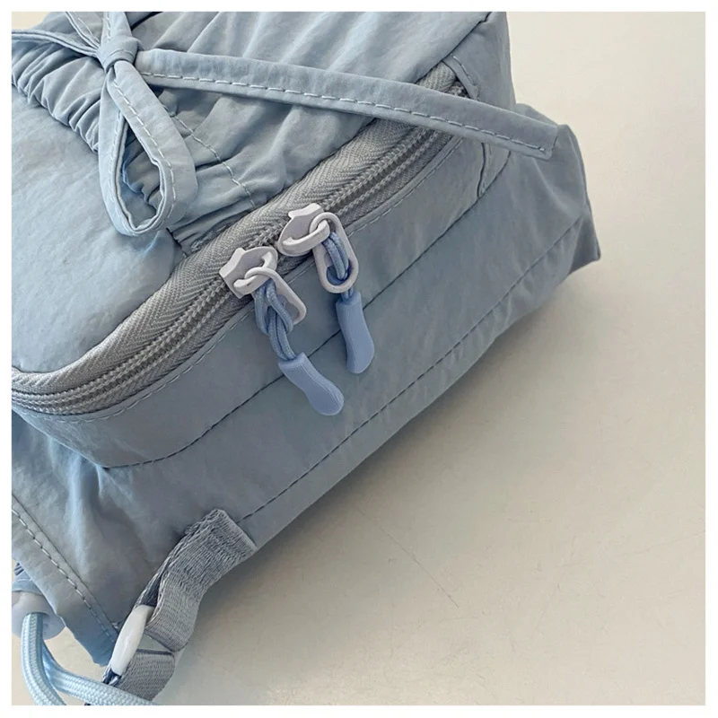 Outdoor Women's Small Bowknot Crossbody Bag Knot Mobile Phone Pouch Single Shoulder Bag Commuting Thermal Water Bottle Bag