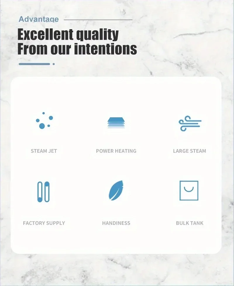 Powerful Handheld Steam Cleaner for Home Bathroom Car Interior High Temperature Multi-Use Range Hood