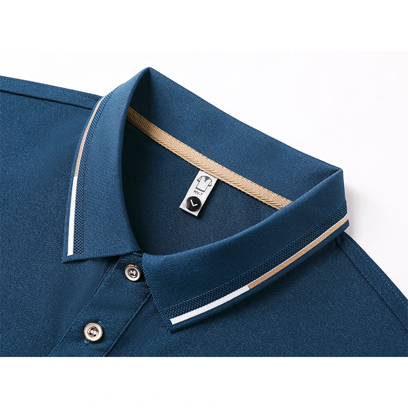26 Summer New Men's Short Sleeved Polo Shirt Fashion Design Golf Top Casual T-shirt polo