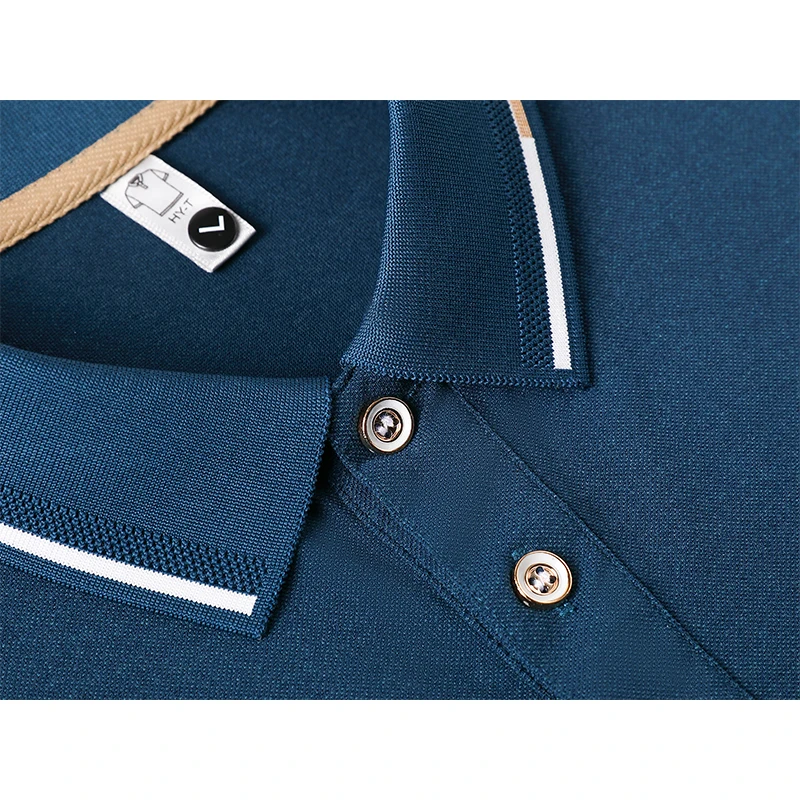 26 Summer New Men's Short Sleeved Polo Shirt Fashion Design Golf Top Casual T-shirt polo