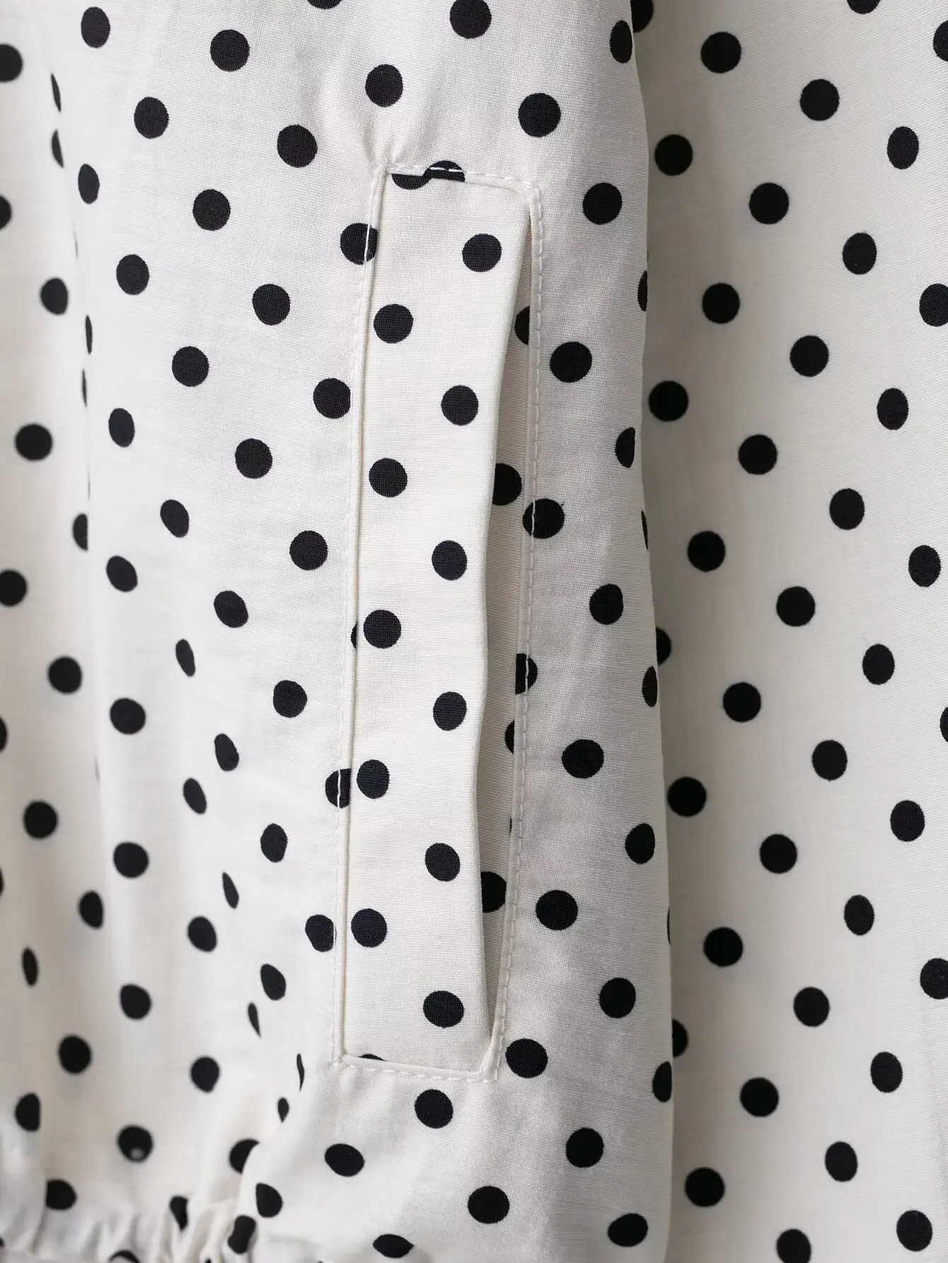 HH Polka Dot Shorts Sets For Women 2026 Trend Outfits Long Sleeve Zipper Turtleneck Jacket Coat Spring Woman Elegant 2 Piece Set