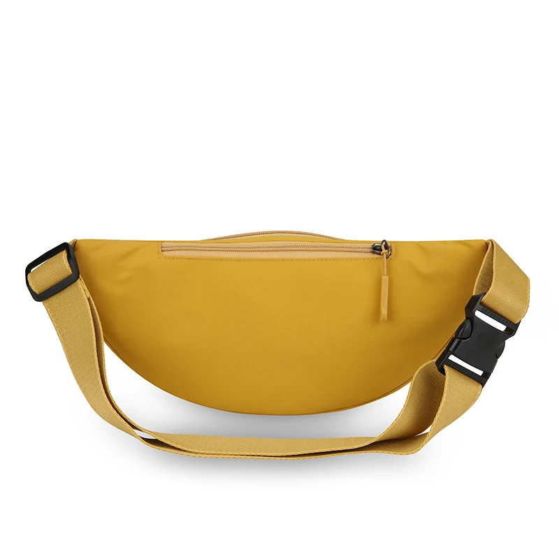 Adjustable Strap Waist Bag – Multi-Pocket Design for Commuter Outdoor Sports & Travel Use