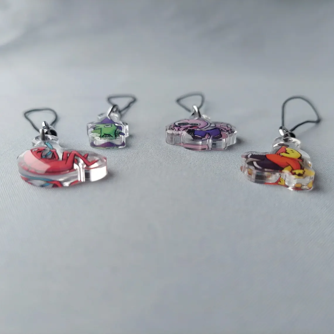 Dangling Friends Mini || Smiling Friends Phone Charms