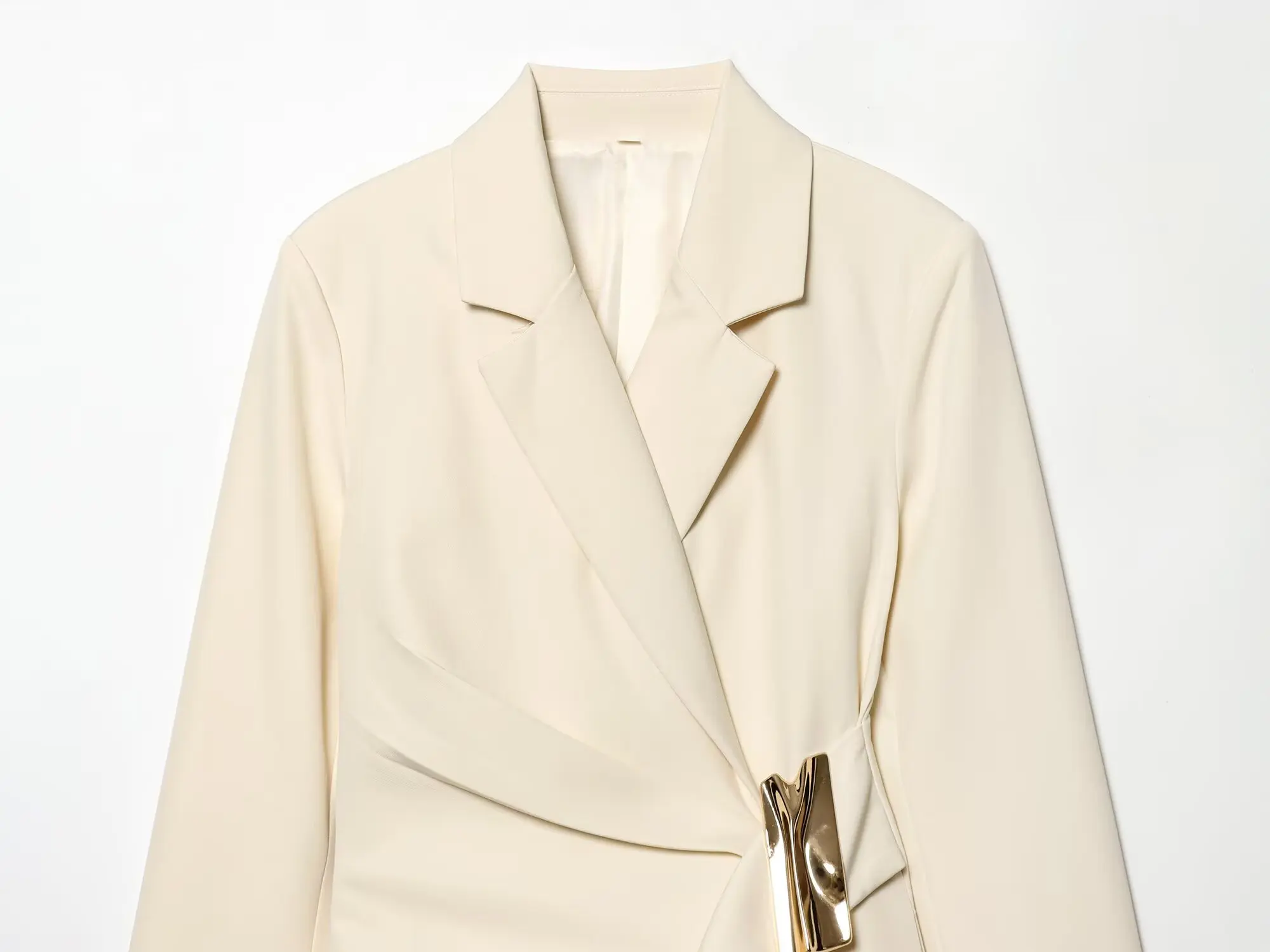 NLZGMSJ 2026 Spring Office Lady Chic Women Blazer Suit Solid Long Sleeve Blazer Long Zipper Pants Fashion Suit