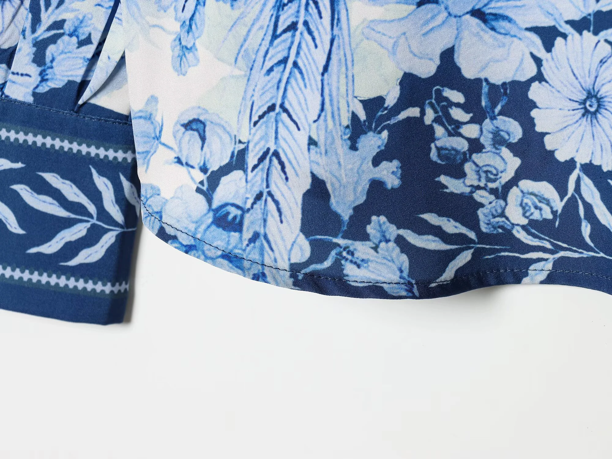 Women's 2026 new spring outfit with European and American style fashionable and simple printed Lyocell shirt and pants set