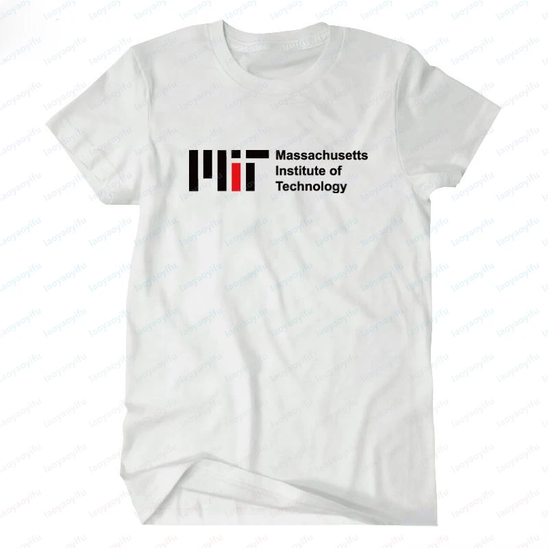 Massachusetts Institute of Technology Clothes Graphic Tshirts Summer Women Men Loose Cool Fashion Casual T-shirt Streetwear Tops
