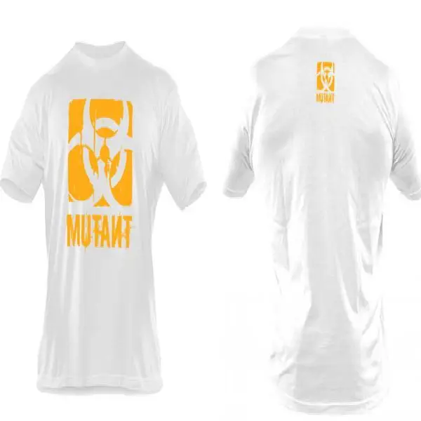 2026 GYM New Fitness Short Sleeve Male Mutant Warcraft Iron Soul Cotton Sports T-shirt Running Leisure Summer Fitness Clothes