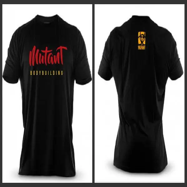 2026 GYM New Fitness Short Sleeve Male Mutant Warcraft Iron Soul Cotton Sports T-shirt Running Leisure Summer Fitness Clothes