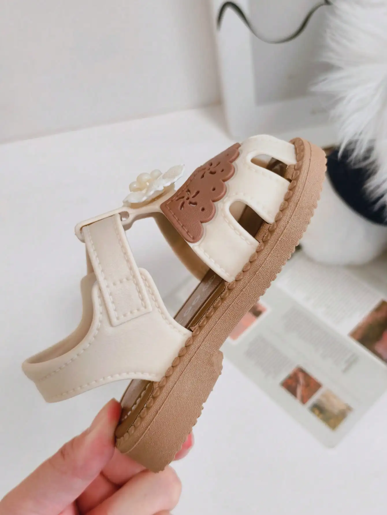 2026 Princess Style Girls Sandals New Arrival Infant Toddler Baby Walking Shoes Spring Summer Soft Bottom Anti-slip Kick-Proof
