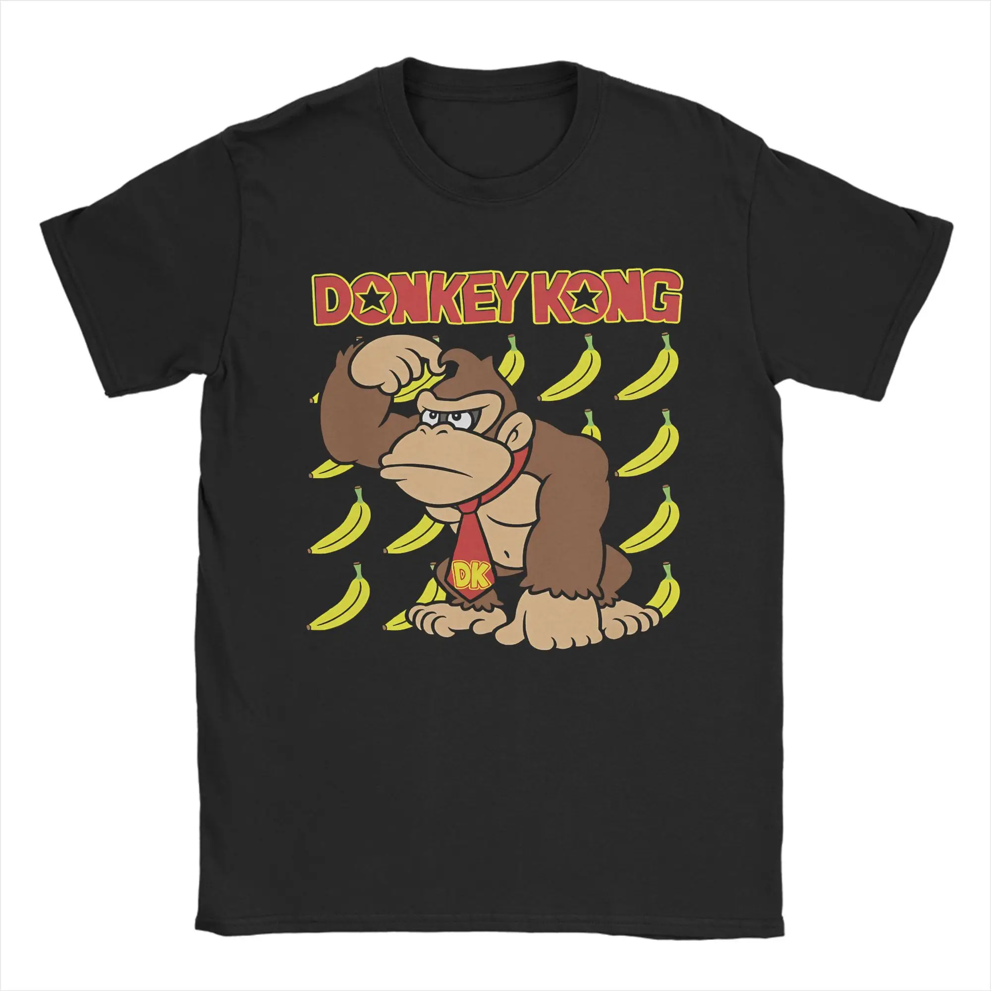 2026 Summer New Style Fun "Gorilla Khan" Video Game High-Quality Comfortable Men's Printed Round-neck T-Shirt