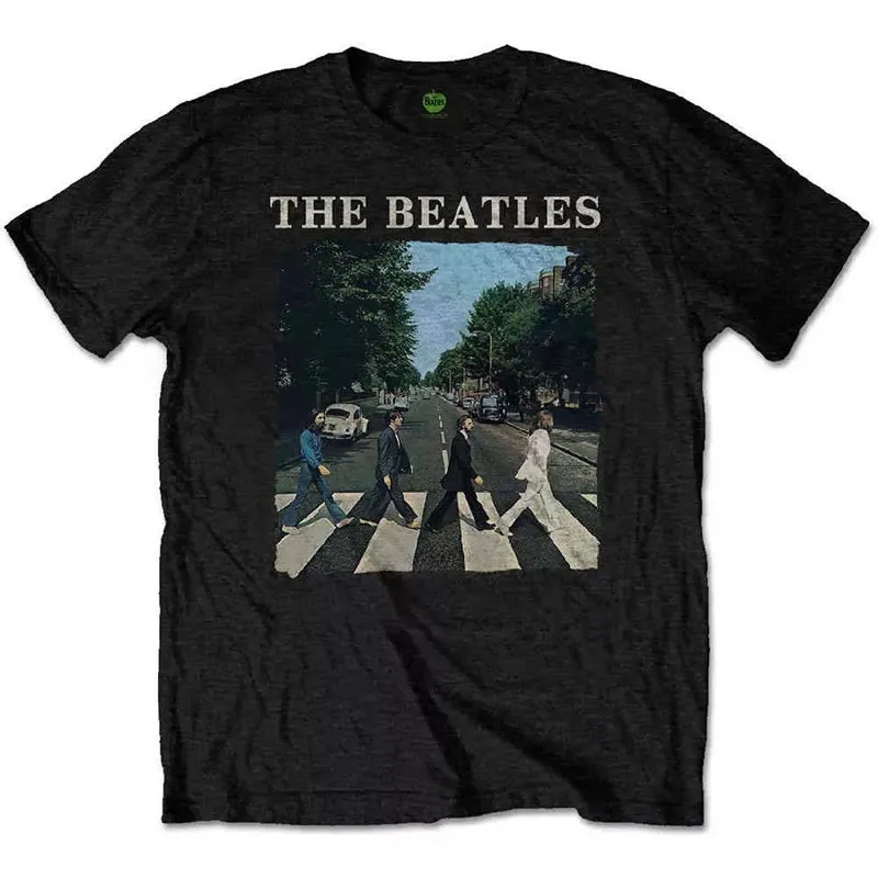 1970 The Beatles Abbey Road The Beatles Casual T-shirt Men's and Women's Luxury Band Brand Top