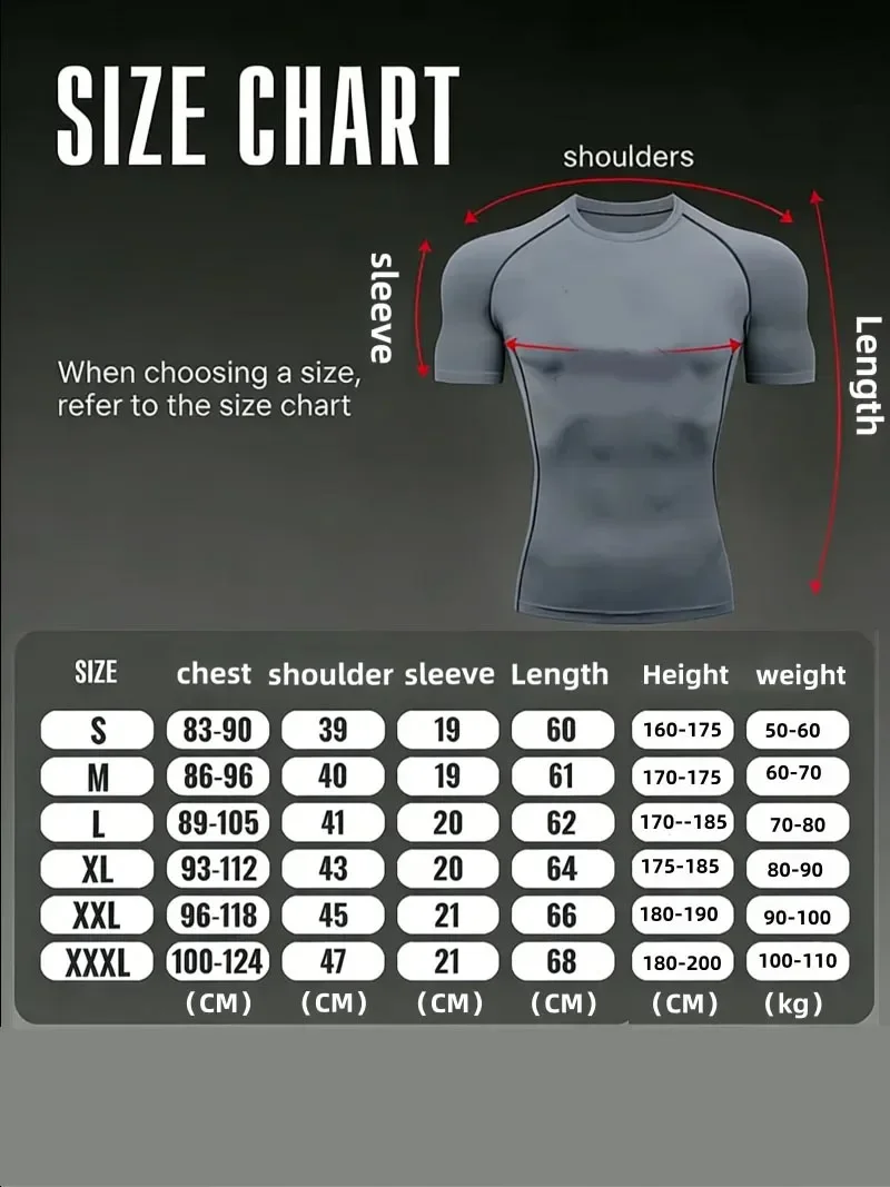 Sword Print Long Sleeve Compression Shirt for Men Athletic Quick Dry Tshirts Tops Gym Workout Running Baselayers Undershirts