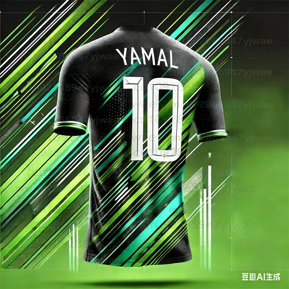 2026 New Special Edition YAMAL No.10 Football Jersey Kids/Adults Oversize Sports T-shirt Training School Uniform Soccer Jersey