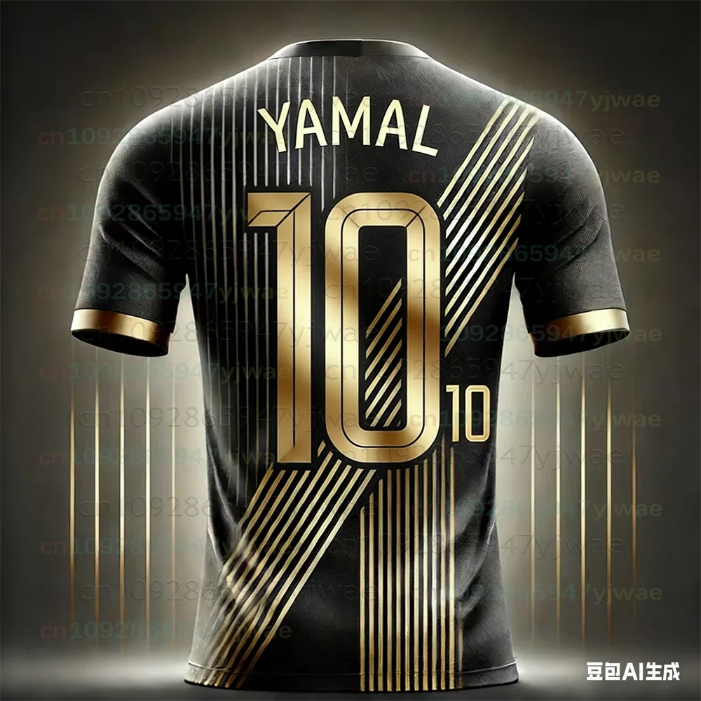 2026 New Special Edition YAMAL No.10 Football Jersey Kids/Adults Oversize Sports T-shirt Training School Uniform Soccer Jersey