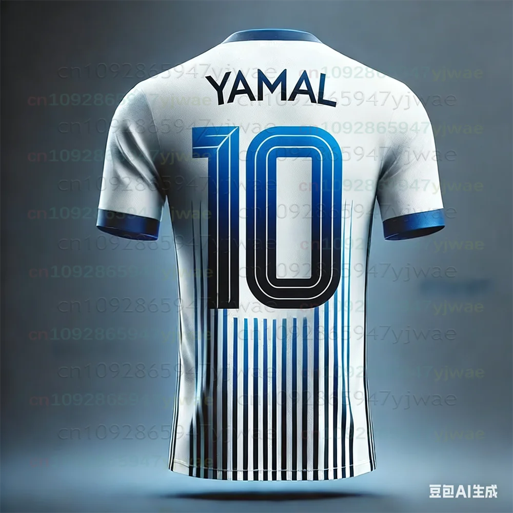 2026 New Special Edition YAMAL No.10 Football Jersey Kids/Adults Oversize Sports T-shirt Training School Uniform Soccer Jersey