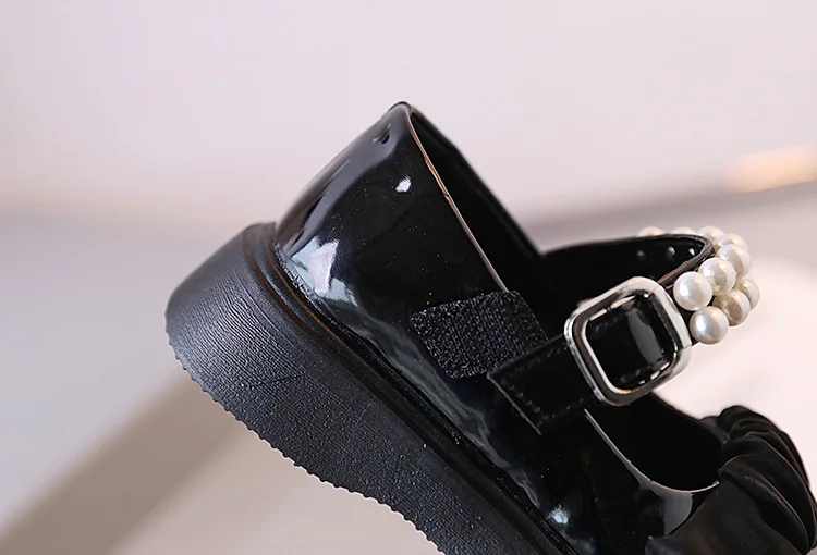 Cartoon Princess Shoe Fashion Simple Leather Shoe Comfort Versatile Exquisite Girl Shoes Trendy Butterfly Bow Casual Child Shoe