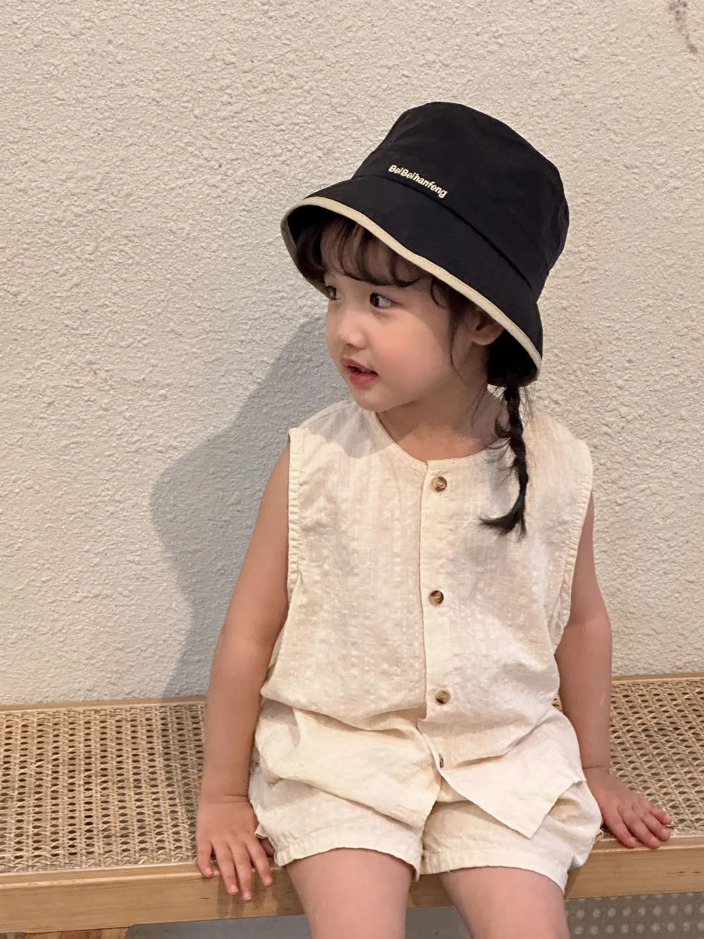 2026 Summer Kids Clothing Set Boys Vest and Shorts 2 Pcs Suit Korean Style Casual Girls Clothes Set Unsex Children Outfit