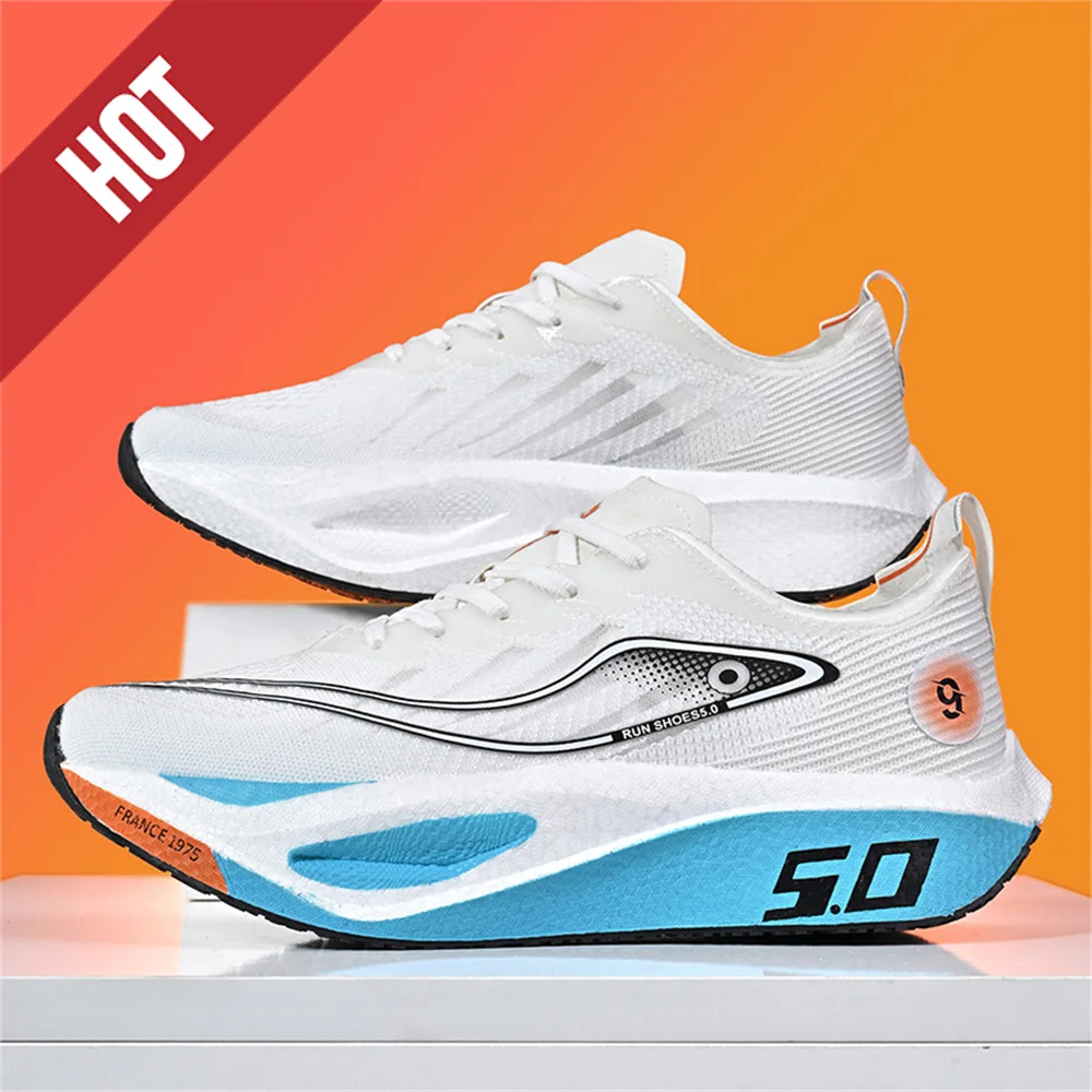 Running Shoes Carbon Board Speciality Marathon Men Sports Breathable Lightweight Women's Comfortable Athletic Nonskid Sneakers