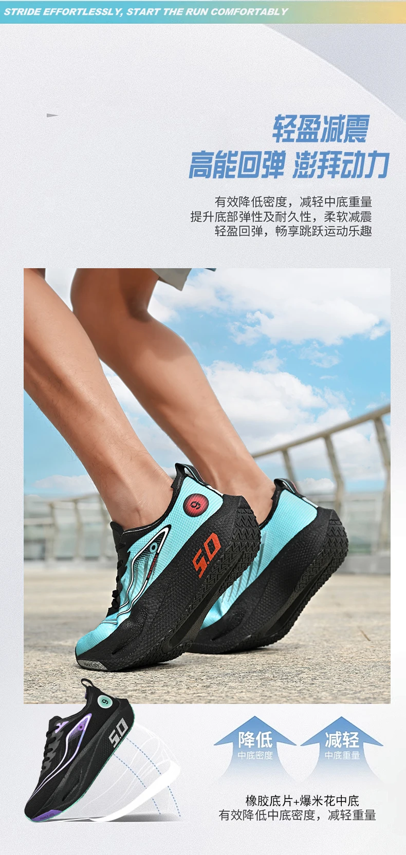 Running Shoes Carbon Board Speciality Marathon Men Sports Breathable Lightweight Women's Comfortable Athletic Nonskid Sneakers